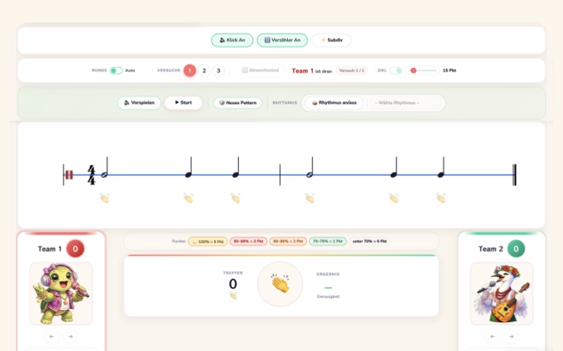 Takt & Klatsch Screenshot